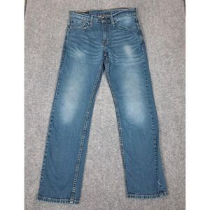 Levis 559 Jeans Mens 30x32 Blue Relaxed Straight Leg Denim Medium Wash Casual